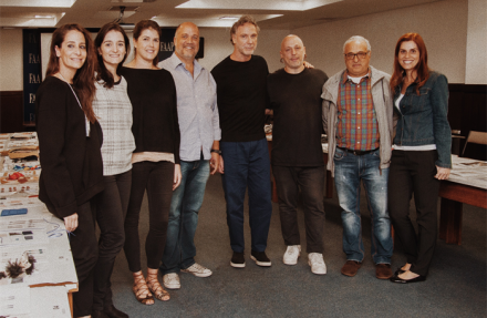 Paula Raia, Camila Rossi, Marianna Dal Canton, Fabio Righetto,  Oskar Metsavaht, Maurício Ianês, Ivan Bismara e Fernanda Binotti