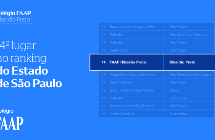 Colégio FAAP Ribeirão – notícia – 2