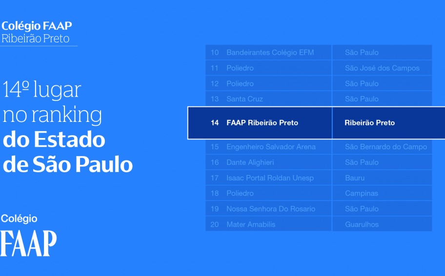Colégio FAAP Ribeirão – notícia – 2